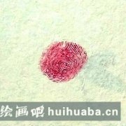 櫻桃指印畫制作教程