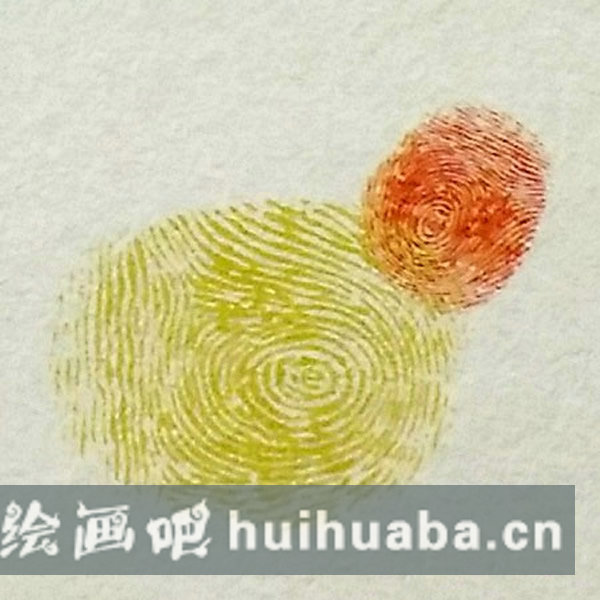 幼兒園手指印畫母雞教案 幼兒手指畫作品
