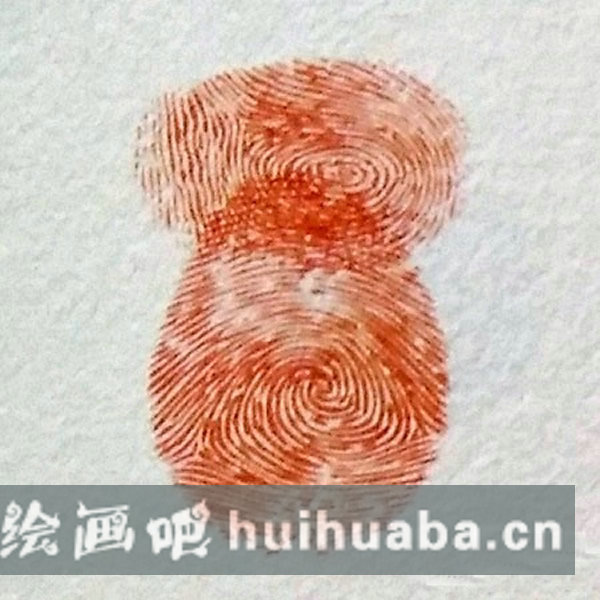 貓頭鷹指印畫教程 簡(jiǎn)單手指畫關(guān)于動(dòng)物的/手指畫圖片