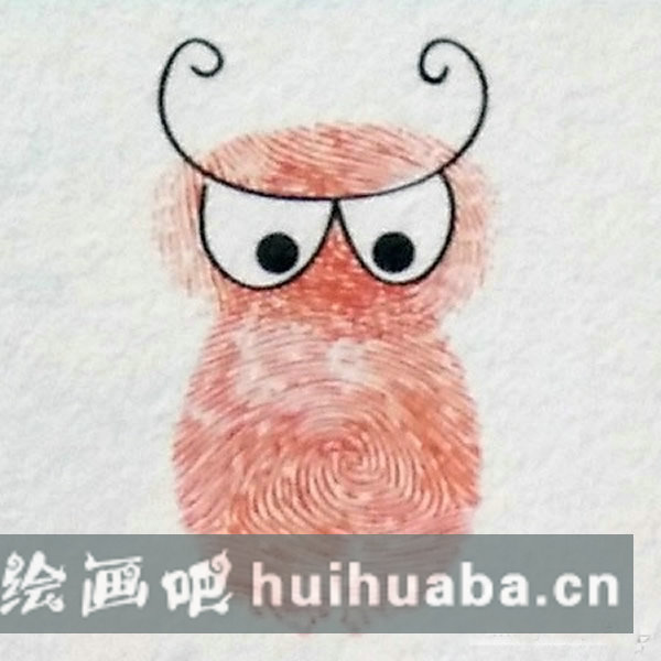 貓頭鷹指印畫教程 簡(jiǎn)單手指畫關(guān)于動(dòng)物的/手指畫圖片