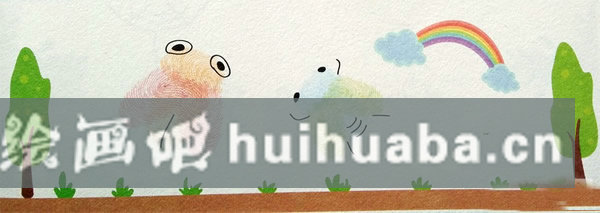 蟬指印畫教程 簡(jiǎn)筆蟬怎么畫的圖片教程/手指畫圖片