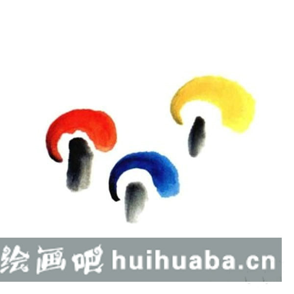 兒童畫蘑菇的畫法 怎么教兒童畫國畫教程