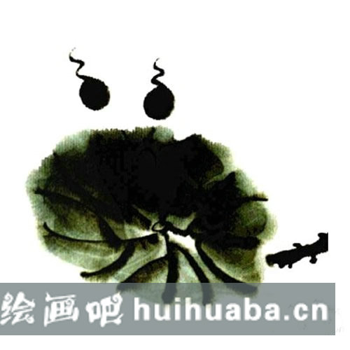 小蝌蚪兒童國畫 小蝌蚪的水墨畫怎樣畫