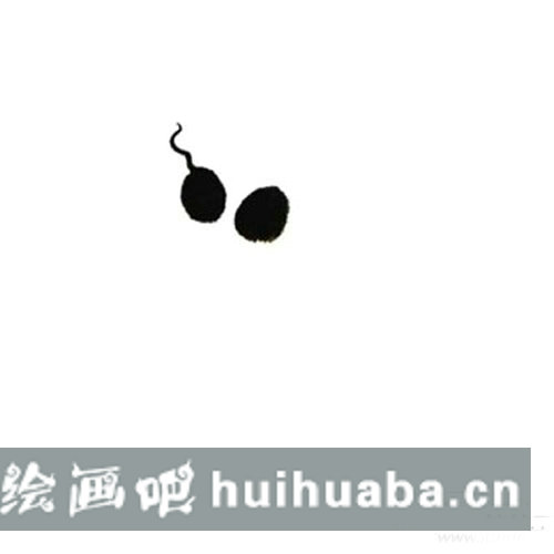 小蝌蚪兒童國畫 小蝌蚪的水墨畫怎樣畫