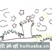 繪制許愿樹愿望圖