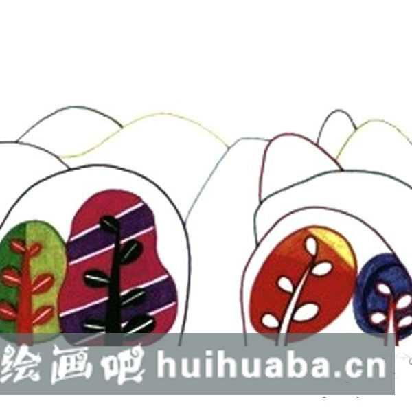 簡單的風(fēng)景水彩畫教程 兒童畫基礎(chǔ)教程