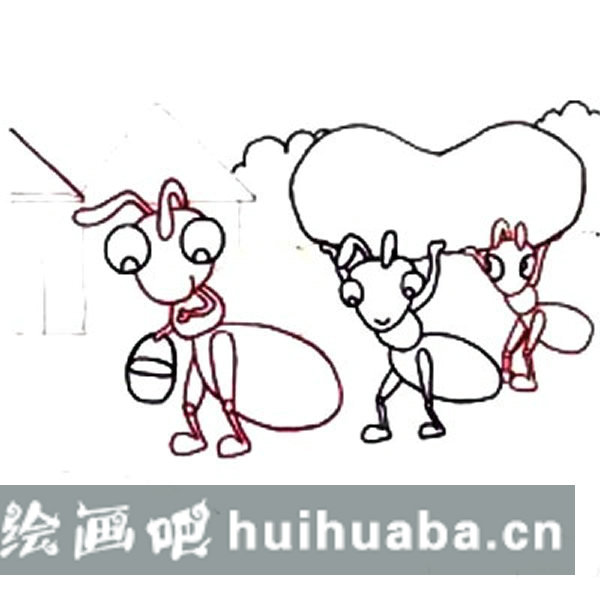 教案螞蟻搬家兒童畫 兒童畫基礎(chǔ)教程