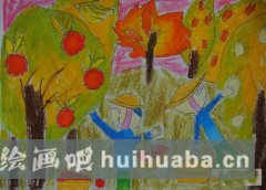 秋收畫卷豐收果