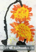 秋日向日葵兒童畫作展