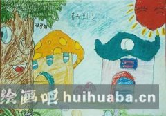 春日卡通萌娃畫作綻放