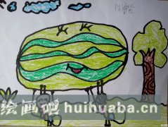 中班幼兒園繪畫螞蟻運糧樂趣多