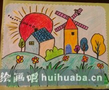 綠色夢想家園兒童畫展風(fēng)采