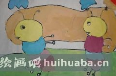 秋天螞蟻忙儲糧