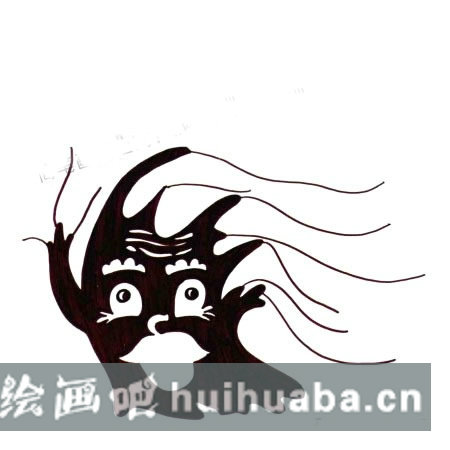 兒童畫水彩畫大樹繪畫步驟