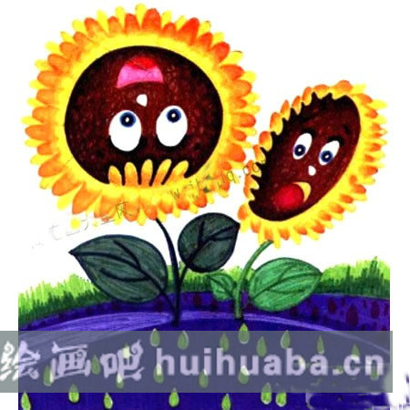 兒童創(chuàng)意彩鉛兔子繪畫教程
