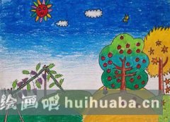 秋收碩果兒童畫展
