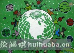 全球兒童手拉手共繪環(huán)保藍(lán)圖