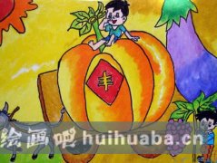 秋收童趣畫(huà)展掠影