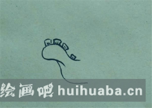 小魚兒童畫圖片教程
