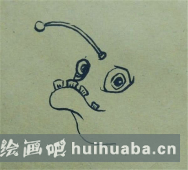 小魚兒童畫圖片教程
