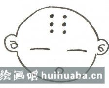 兒童畫小和尚步驟圖教程