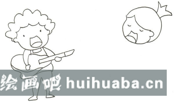 卡通樂隊(duì)組合女孩頭像