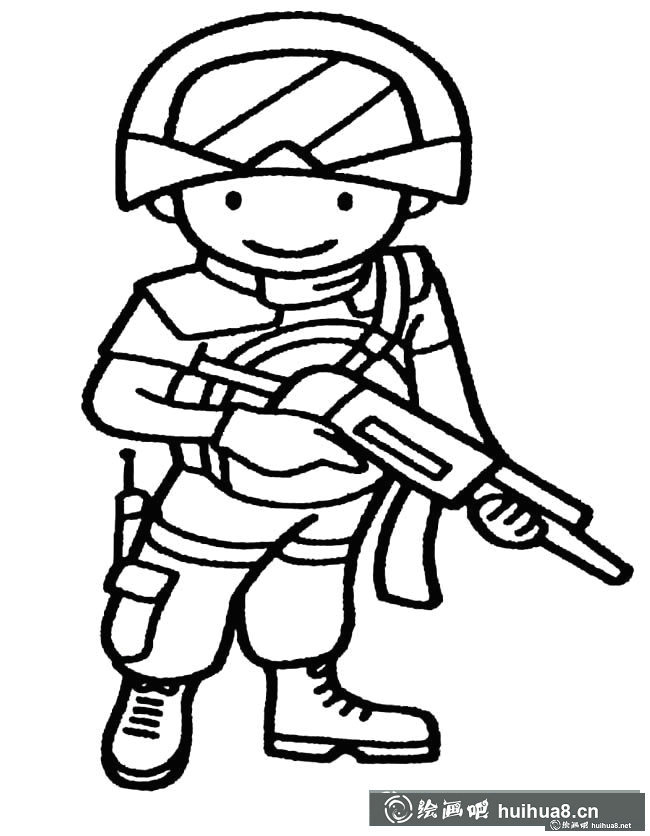 軍人人物簡(jiǎn)筆畫步驟圖片大全