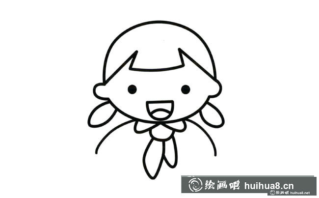 少先隊(duì)員人物簡(jiǎn)筆畫步驟圖片大全