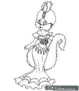 狐貍小姐人物簡(jiǎn)筆畫(huà)步驟圖解大全