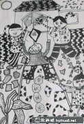 中秋快樂(lè)兒童畫(huà)作展