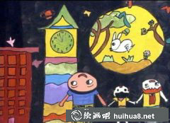 月宮中秋童繪奇想