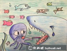 海底奇遇兒童畫欣賞