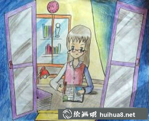 我的老師兒童畫 教師節(jié)題材的兒童畫