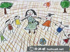 教師節(jié)兒童畫作品賞析