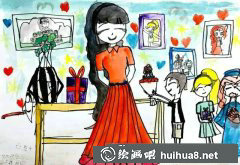 給老師畫像最溫馨