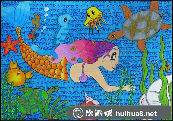 海底世界美人魚