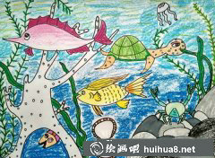 兒童畫金獎海底奇境作品集