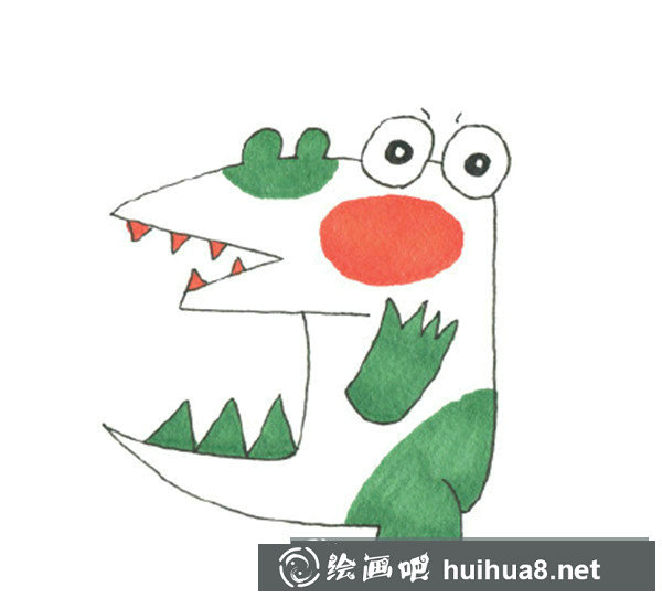 鱷魚簡(jiǎn)筆畫