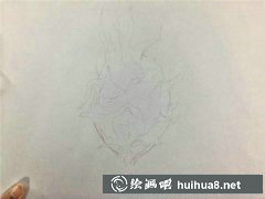 火龍果彩鉛教程步驟解析