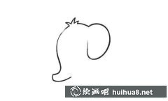 卡通大象繪制技巧