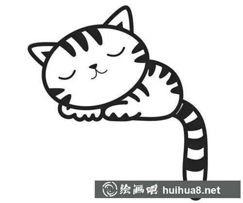 貓咪尾巴和涂色