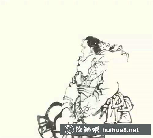國畫人物畫法步驟5
