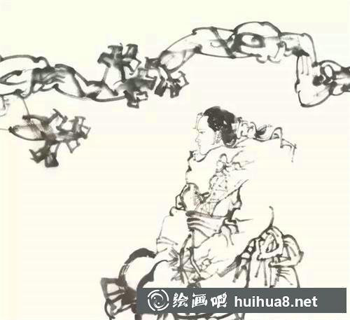 國畫人物畫法步驟6