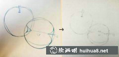 水彩蘋果畫法教程