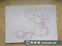 玫瑰彩鉛畫技法詳解