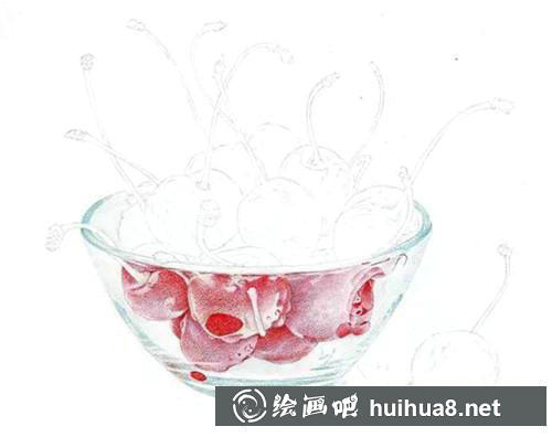 櫻桃繪制步驟3