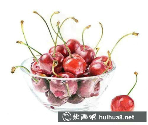 櫻桃繪制步驟8