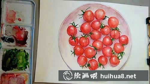 彩鉛上色