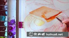水彩美食畫作品鑒之旅