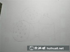 彩鉛蓮蓬繪制教程